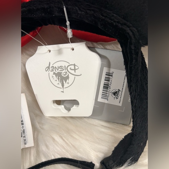 Disney Parks Minnie Mouse Red White Polka Bow Adjustable Ears Headband NEW - Picture 4 of 5